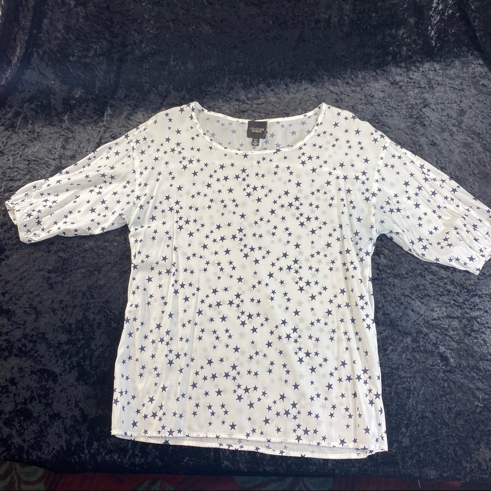 Alice Ritter Brooklyn star print top